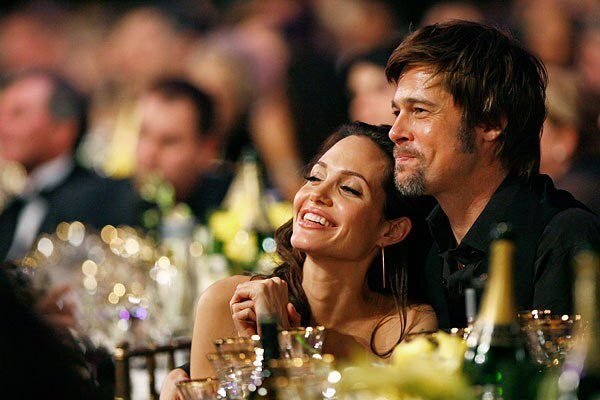 Willie Nelson and Angelina Jolie