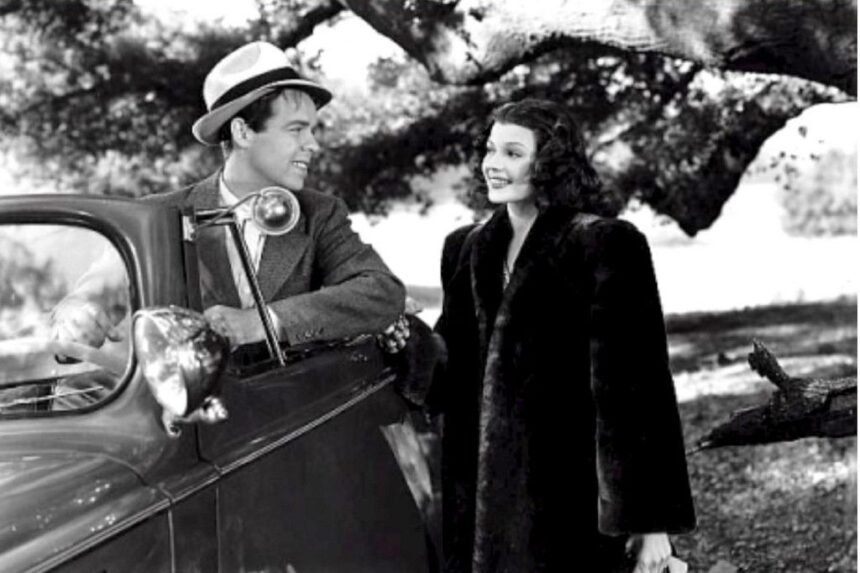Humphrey Bogart and Rita Hayworth