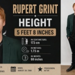 Rupert Grint Height