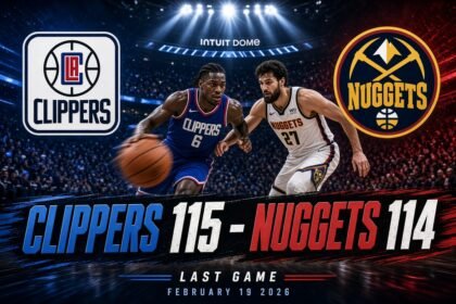 Clippers Edge Nuggets