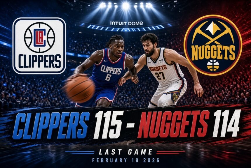 Clippers Edge Nuggets